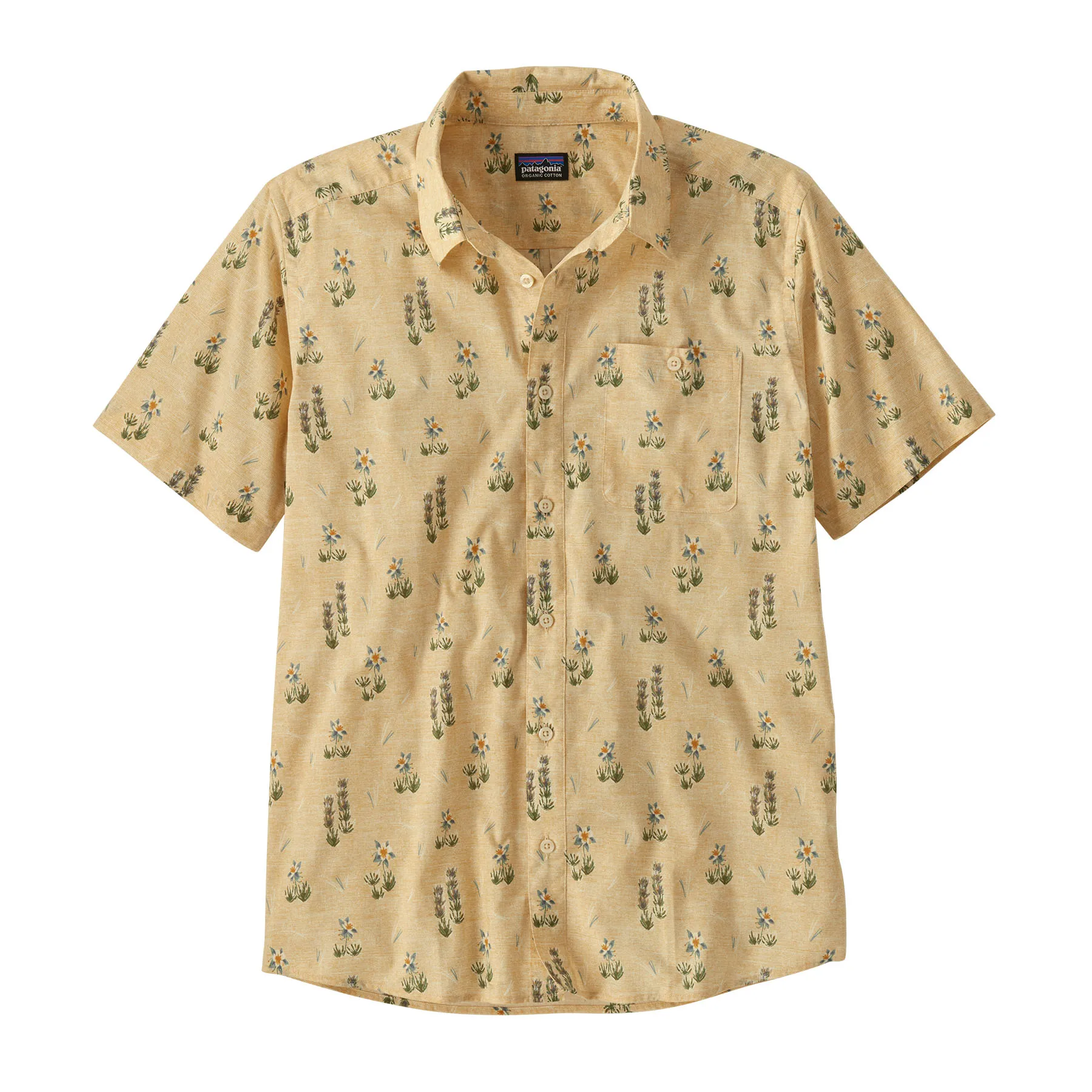 Patagonia Men's Go To Shirt Lupine Trail Patagonia Men's Go To Shirt Lupine Trail
