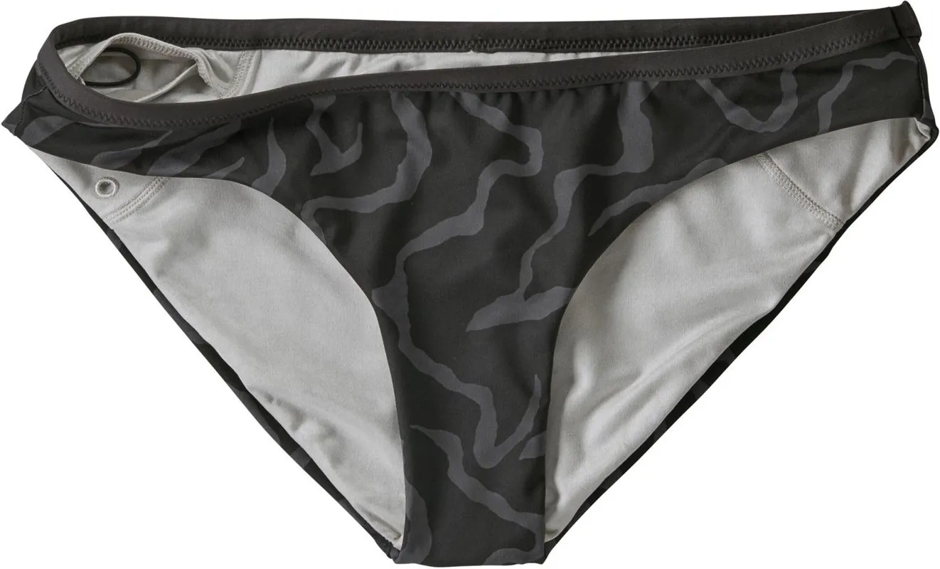 Patagonia Nanogrip Bottoms Women, Tiger tracks camo small/ink black, XS