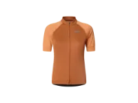 Pathtaker cykeltröja korta ärmar mocha/ljus mocha dam