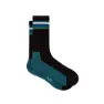 Paul Smith Alfonzo Stripe Socks, Teal / Black