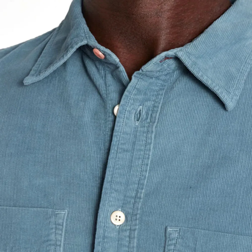 Paul Smith Corduroy Patch Pocket Shirt, Light Blue, M Paul Smith Corduroy Patch Pocket Shirt, Light Blue, M