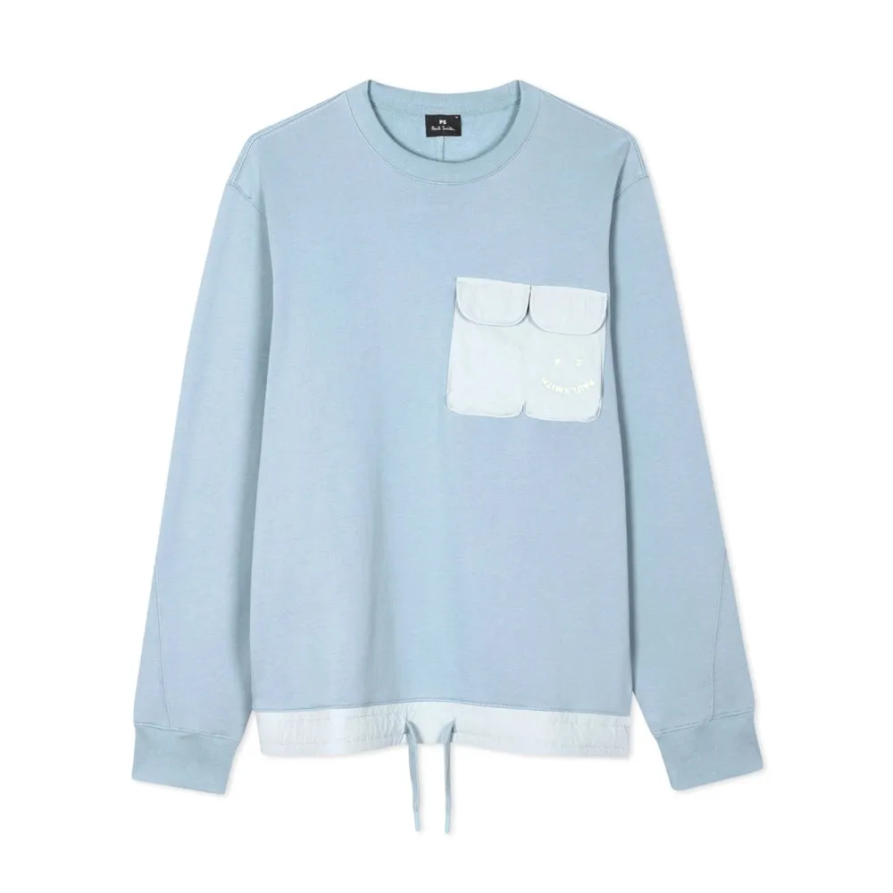 Paul Smith Happy Nylon Pocket Sweatshirt Paul Smith Happy Nylon Pocket Sweatshirt