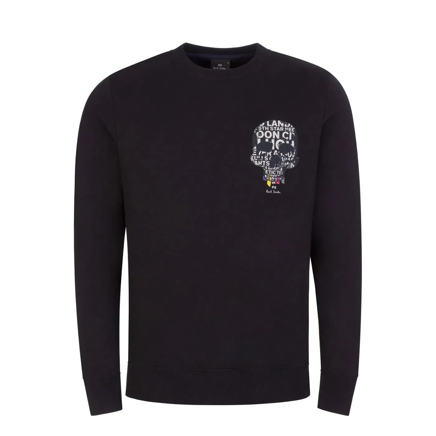 Paul Smith Reg Fit Sweatshirt Skull, Navy, S Paul Smith Reg Fit Sweatshirt Skull, Navy, S