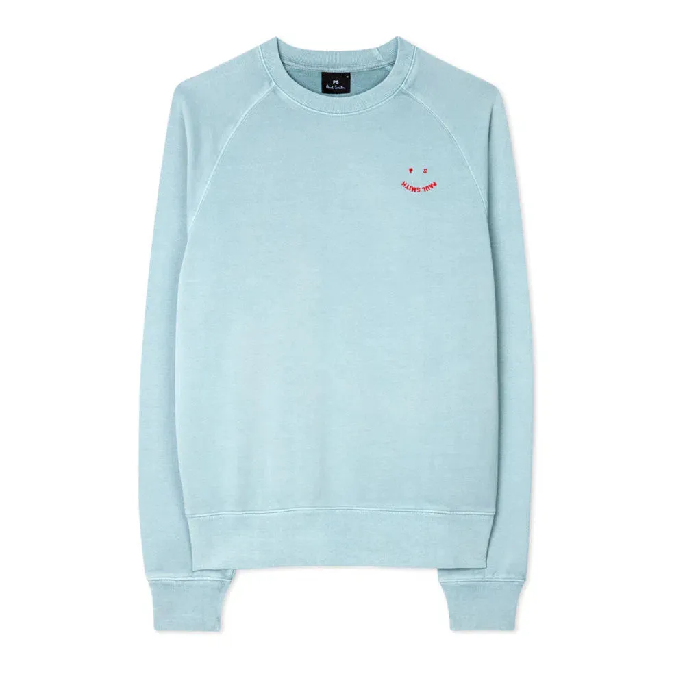 Paul Smith Sweatshirt Raglan Happy Logo Paul Smith Sweatshirt Raglan Happy Logo