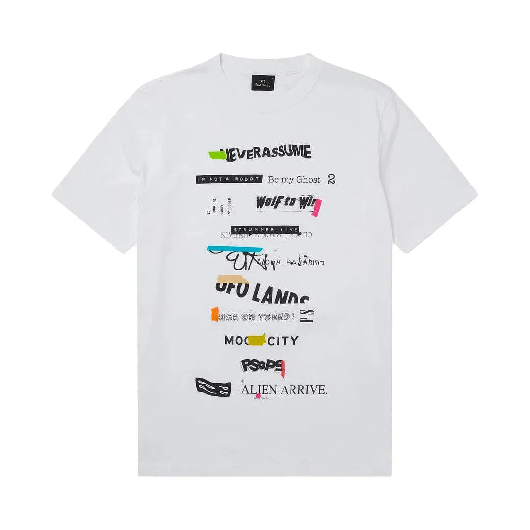 Paul Smith Tshirt SS Never Assume Paul Smith Tshirt SS Never Assume