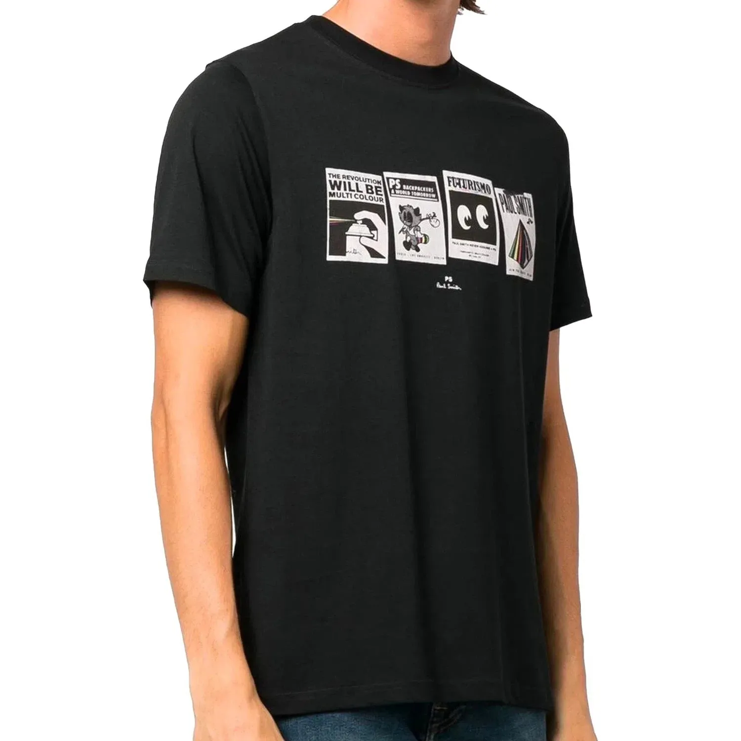 Paul Smith Tshirt SS Reg Fit Futurismo Paul Smith Tshirt SS Reg Fit Futurismo