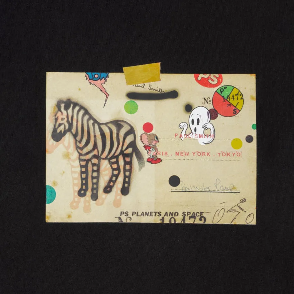 Paul Smith Tshirt SS Reg Fit Zebra Card Paul Smith Tshirt SS Reg Fit Zebra Card