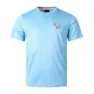 Paul Smith Tshirt SS Slim Fit B&W Zebra, Light Blue, L