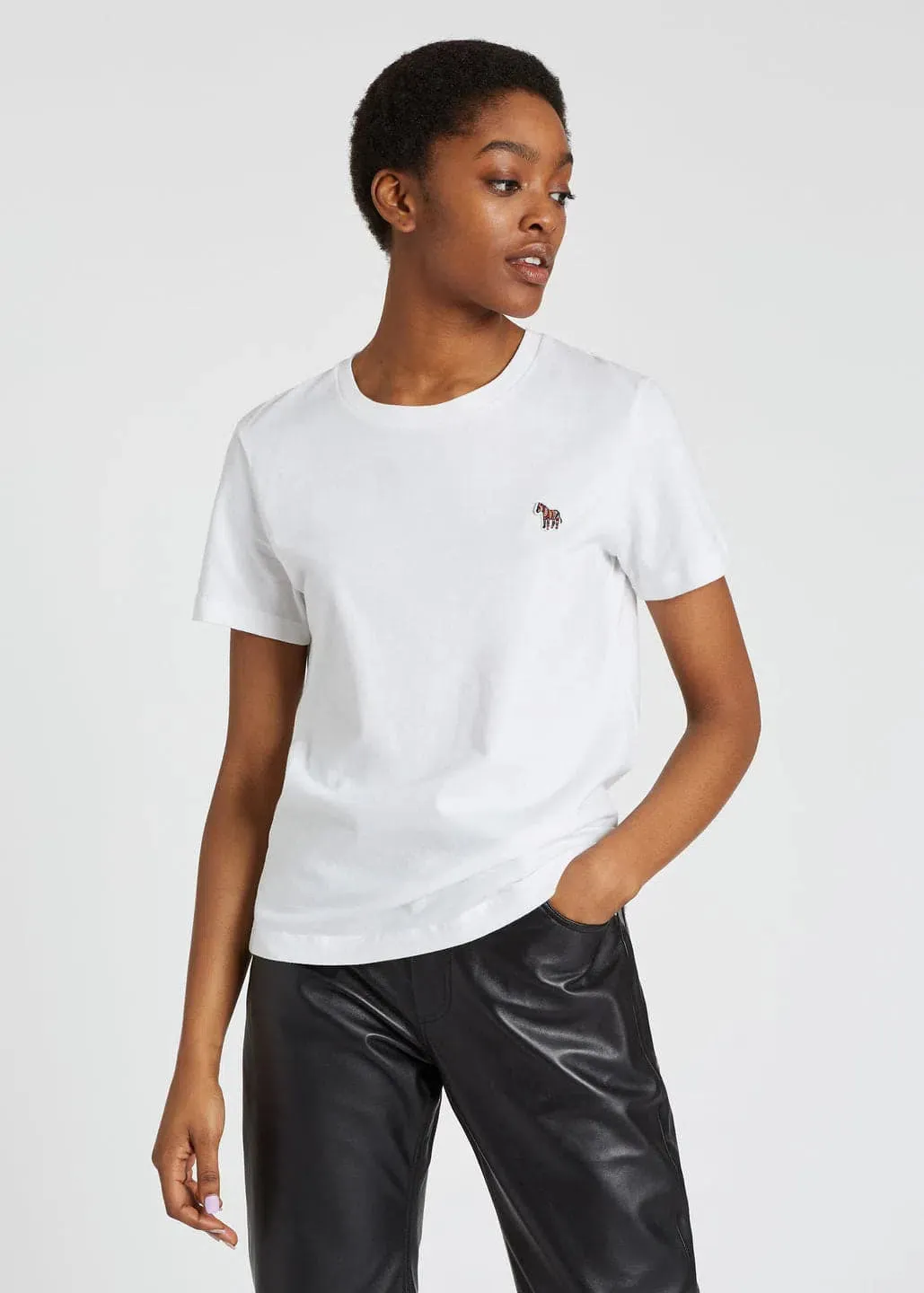 Paul Smith Tshirt SS Women Zebra Logo, White, XS Paul Smith Tshirt SS Women Zebra Logo, White, XS
