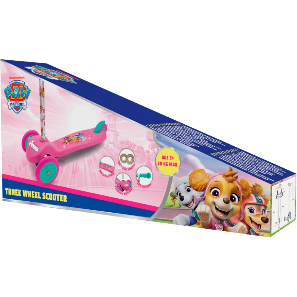 Paw Patrol 3 Wheels Balance Paw Patrol Girls Sparkcykel, Pink, One Size