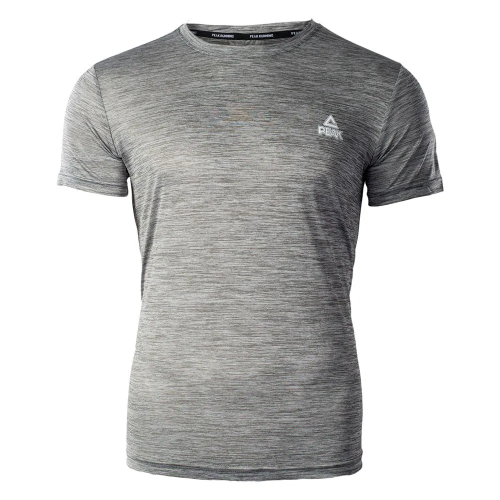 Peak F682097 T-shirt Med Korta ärmar male, Melange grey Peak F682097 T-shirt Med Korta ärmar male, Melange grey