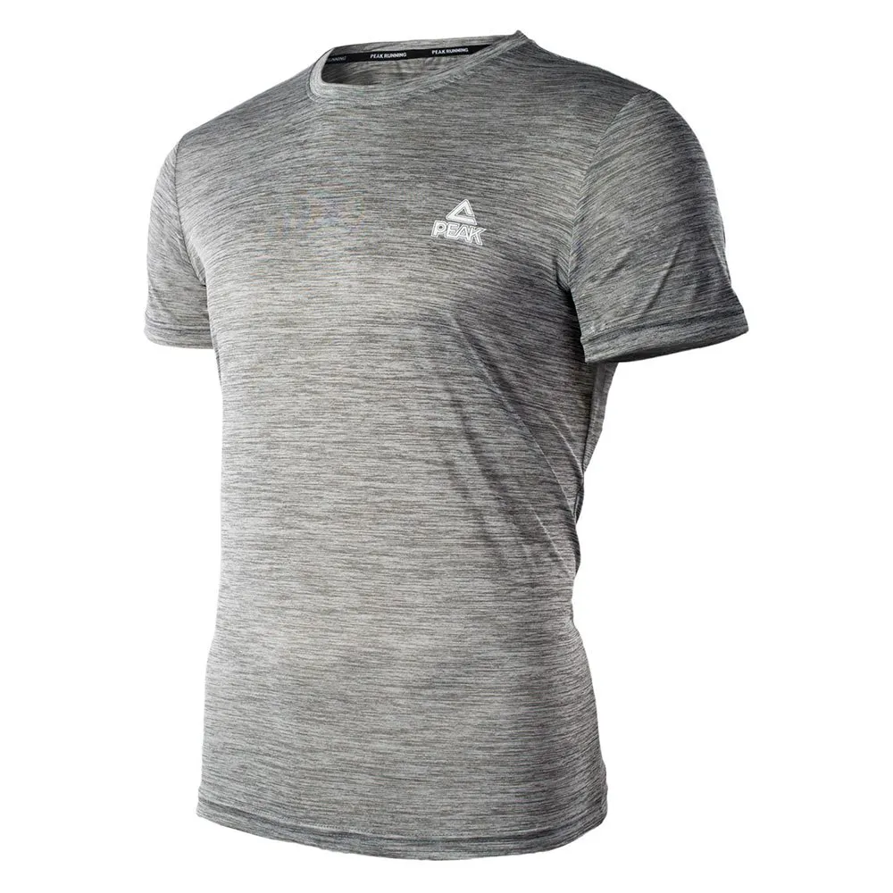 Peak F682097 T-shirt Med Korta ärmar male, Melange grey Peak F682097 T-shirt Med Korta ärmar male, Melange grey