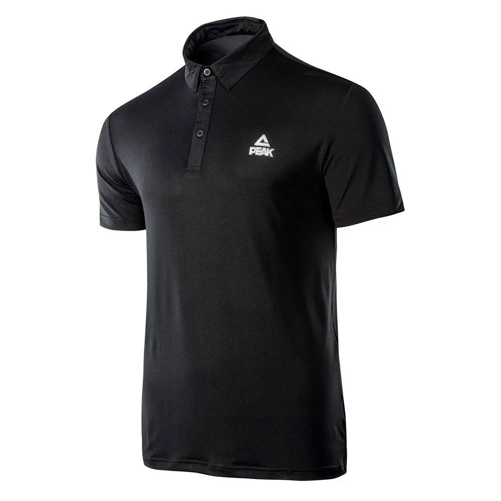 Peak F692811 Kortärmad Polotröja, Black