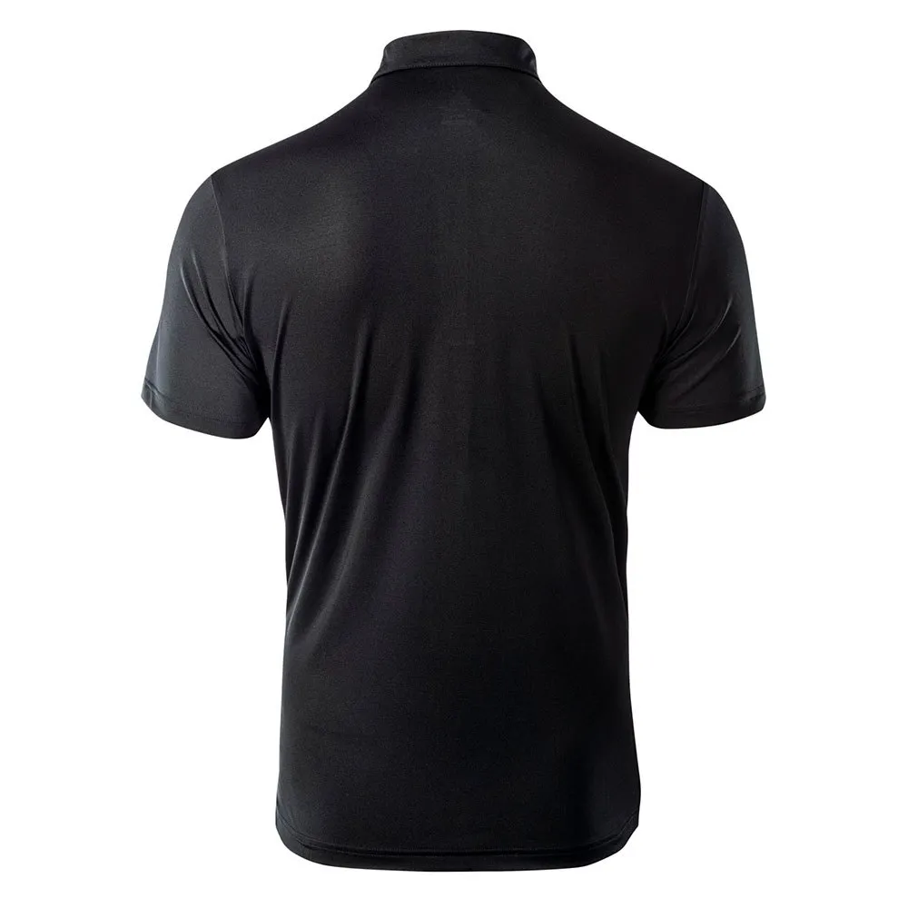 Peak F692811 Kortärmad Polotröja, Black