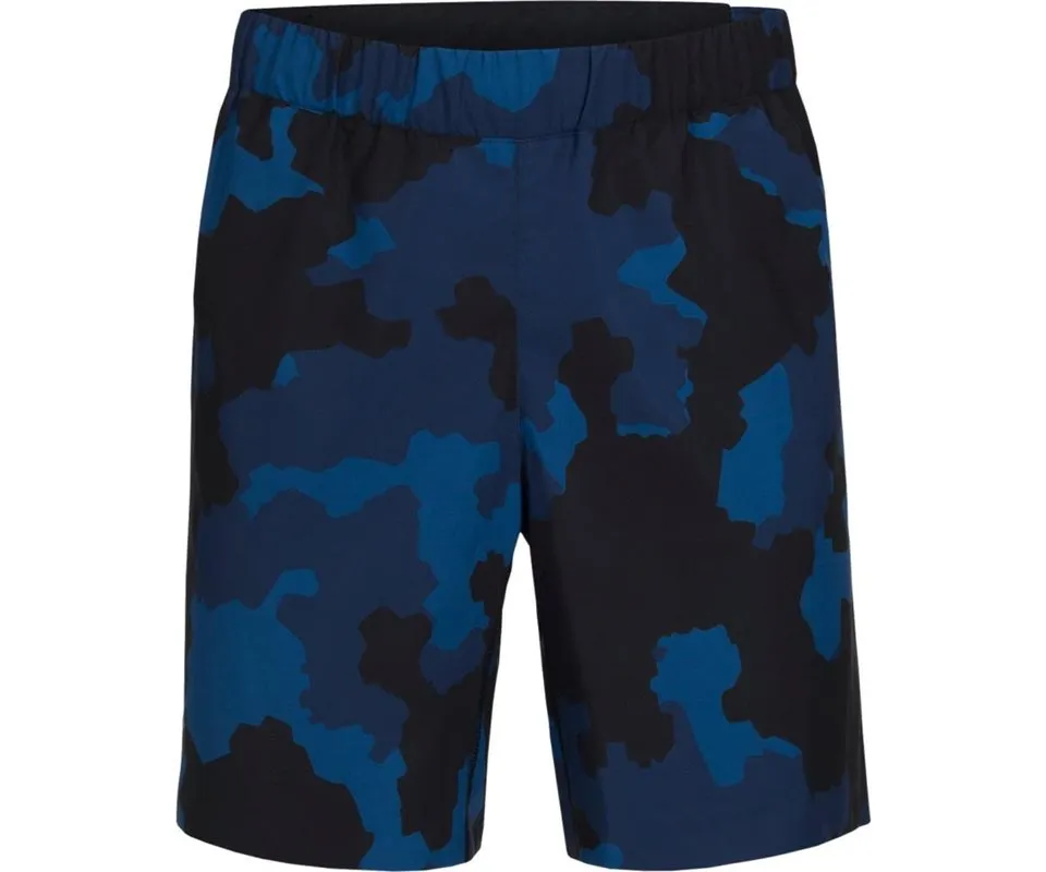 Peak Fremont Print Shorts Men, Blue camo print