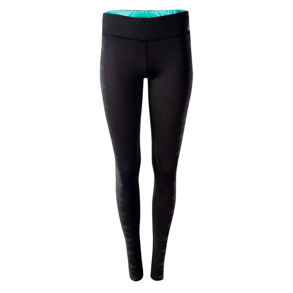 Peak Fw37002 Leggings, Black / cyanine blue
