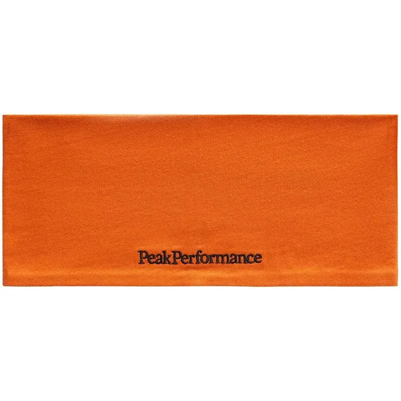 Peak Progress Headband, Gold flame