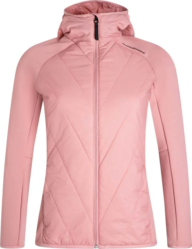 Peak Women's Insulated Hybrid Hood, Warm Blush Peak Women's Insulated Hybrid Hood, Warm Blush