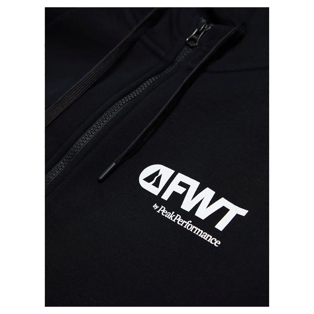 PeakPerformance Freeride World Tour Logo Sweatshirt Med Dragkedja