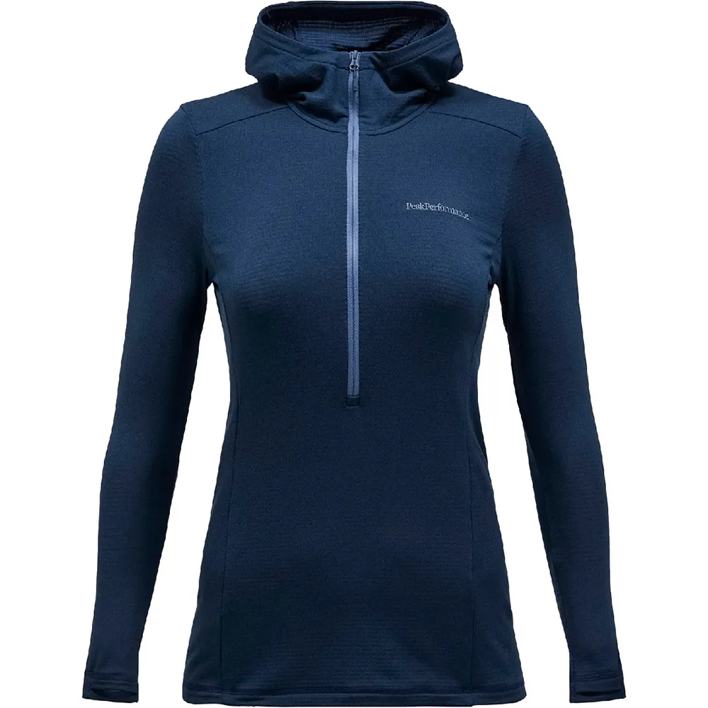 PeakPerformance Light Fleecejacka Med Huva