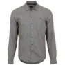 PEARL iZUMi Rove Flannel Skjorta Med Långa ärmar, Smoke grey / stone weave, XXL
