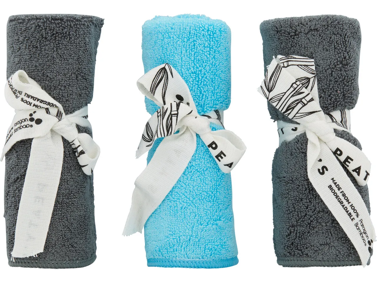 Peaty's Bamboo Bicycle Cleaning Cloths Reinigungstücher 3er-Set