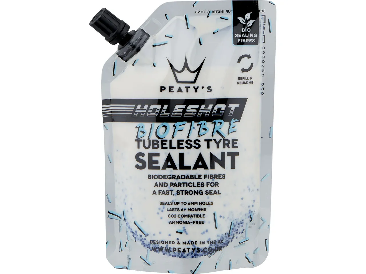 Peaty's Holeshot Biofibre Tubeless Tyre Sealant Reifendichtmittel