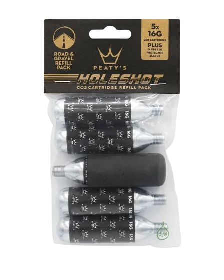 Peaty's Holeshot Refill kolsyrepatron-paket 16g