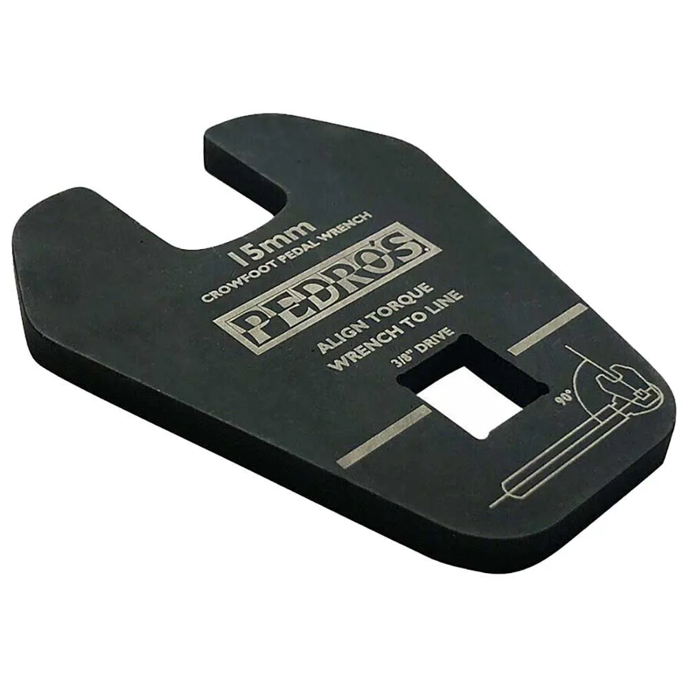 Pedros 3/8´´ Pedalnyckel, Black, 15mm Pedros 3/8´´ Pedalnyckel, Black, 15mm