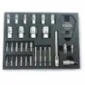 Pedros Bit Och Socket Pro 31 Enheter, Silver, One Size