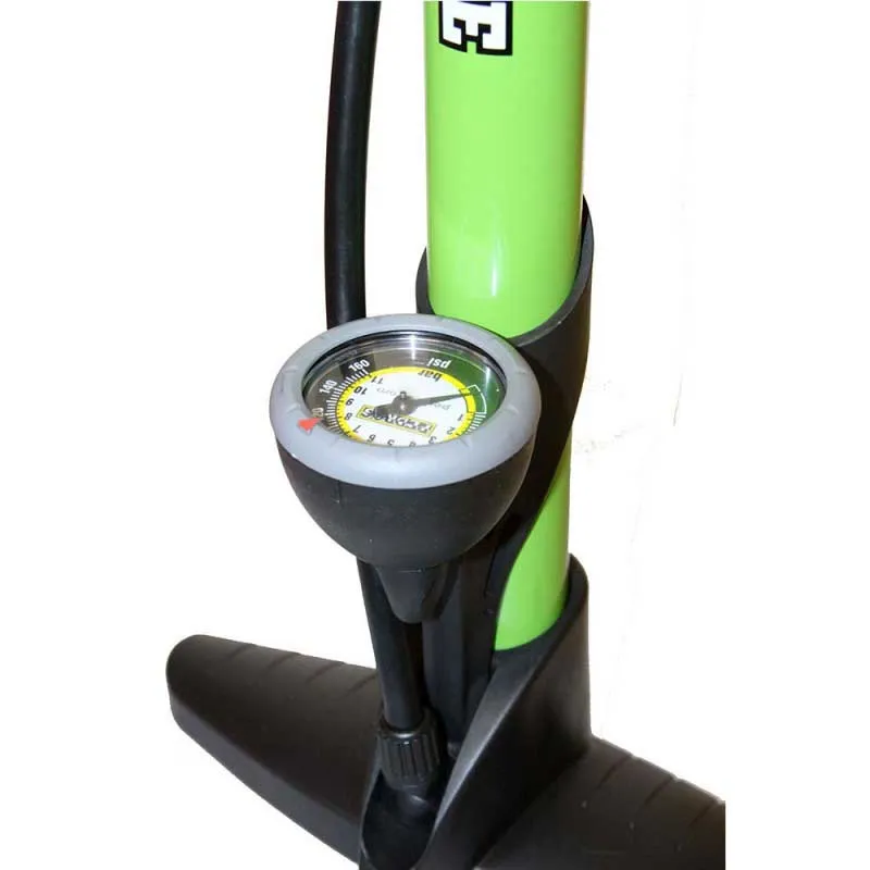 Pedros Domestique Cykelpump, Green, One Size Pedros Domestique Cykelpump, Green, One Size