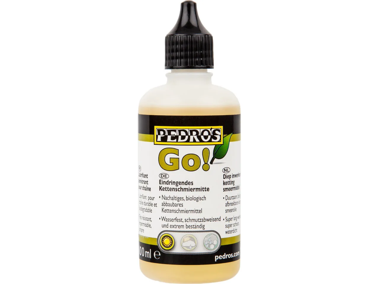 Pedros GO! Kettenschmiermittel, 100ml Pedros GO! Kettenschmiermittel, 100ml