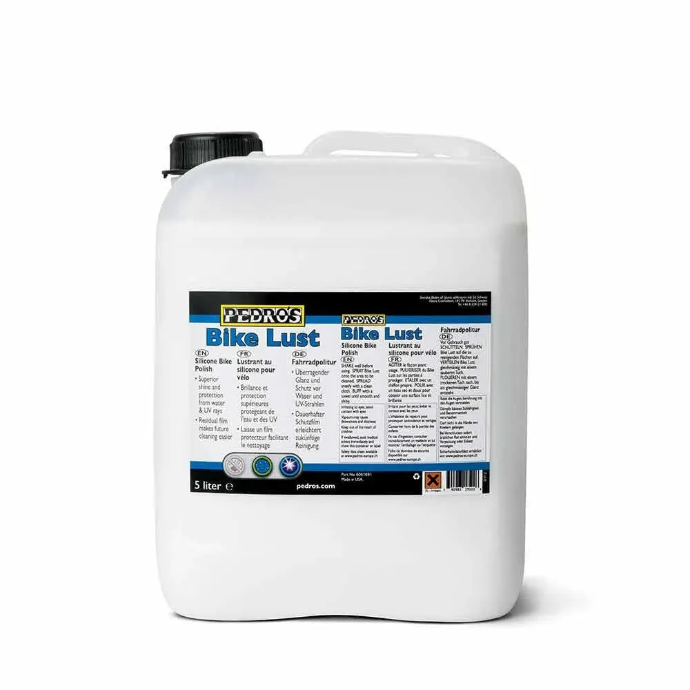 Pedros PEDRO'S BIKE LUST SILICONE POLISH, 5L Pedros PEDRO'S BIKE LUST SILICONE POLISH, 5L