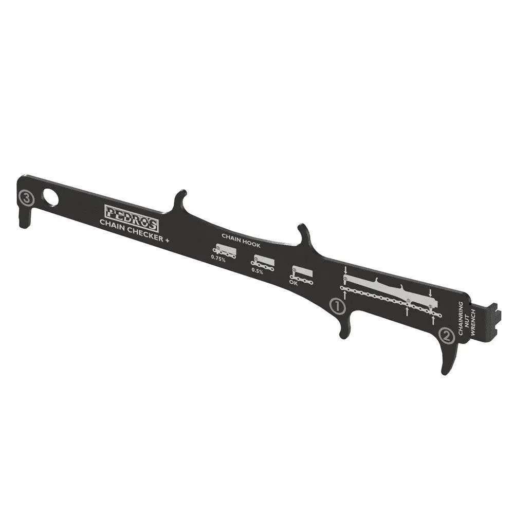 Pedros PEDRO'S CHAIN CHECKER PLUS II, Black