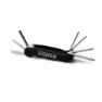 Pedros PEDRO’S FOLDING HEX/SCREWDRIVER SET, Black