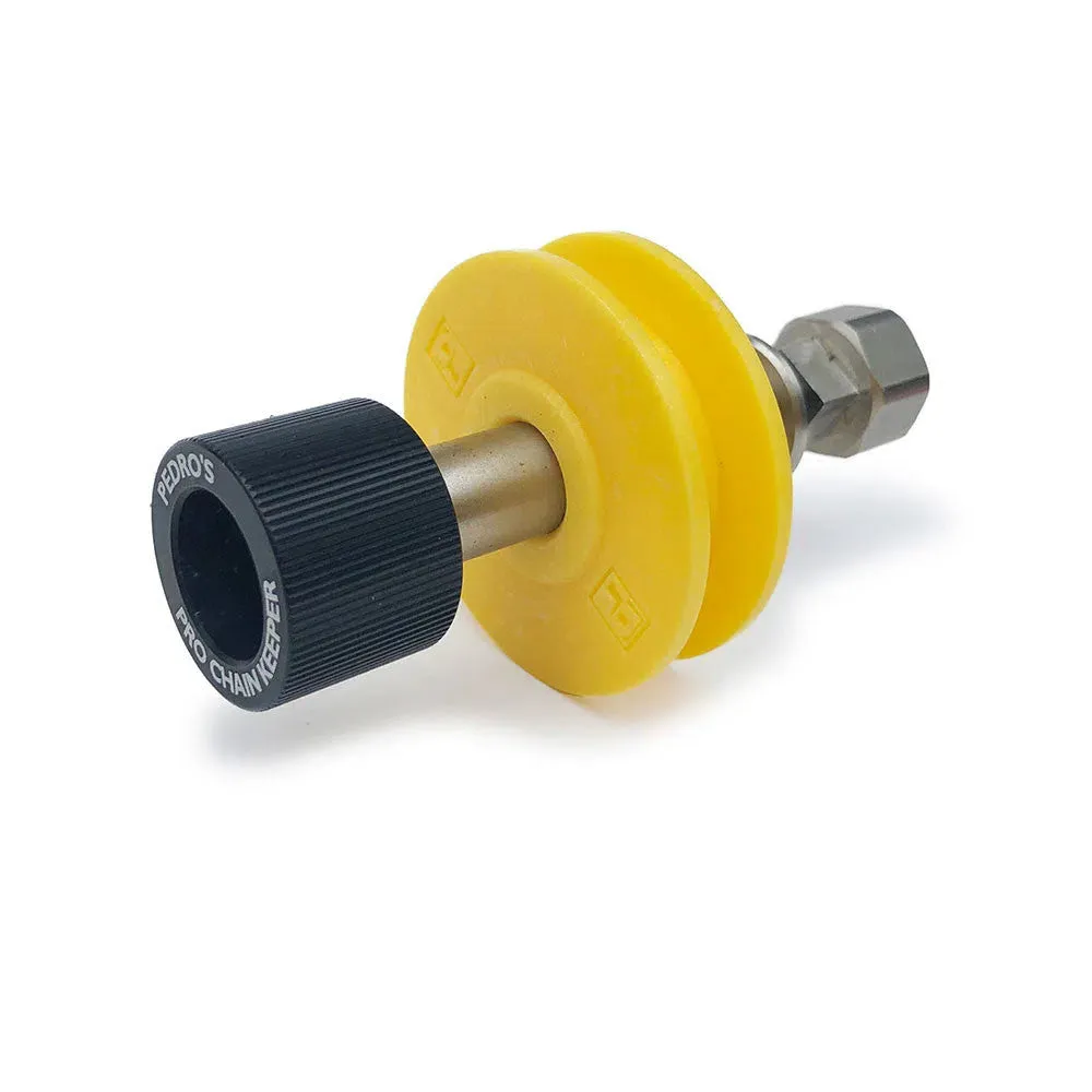 Pedros PEDRO'S PRO CHAIN KEEPER, Black / yellow, One Size Pedros PEDRO'S PRO CHAIN KEEPER, Black / yellow, One Size