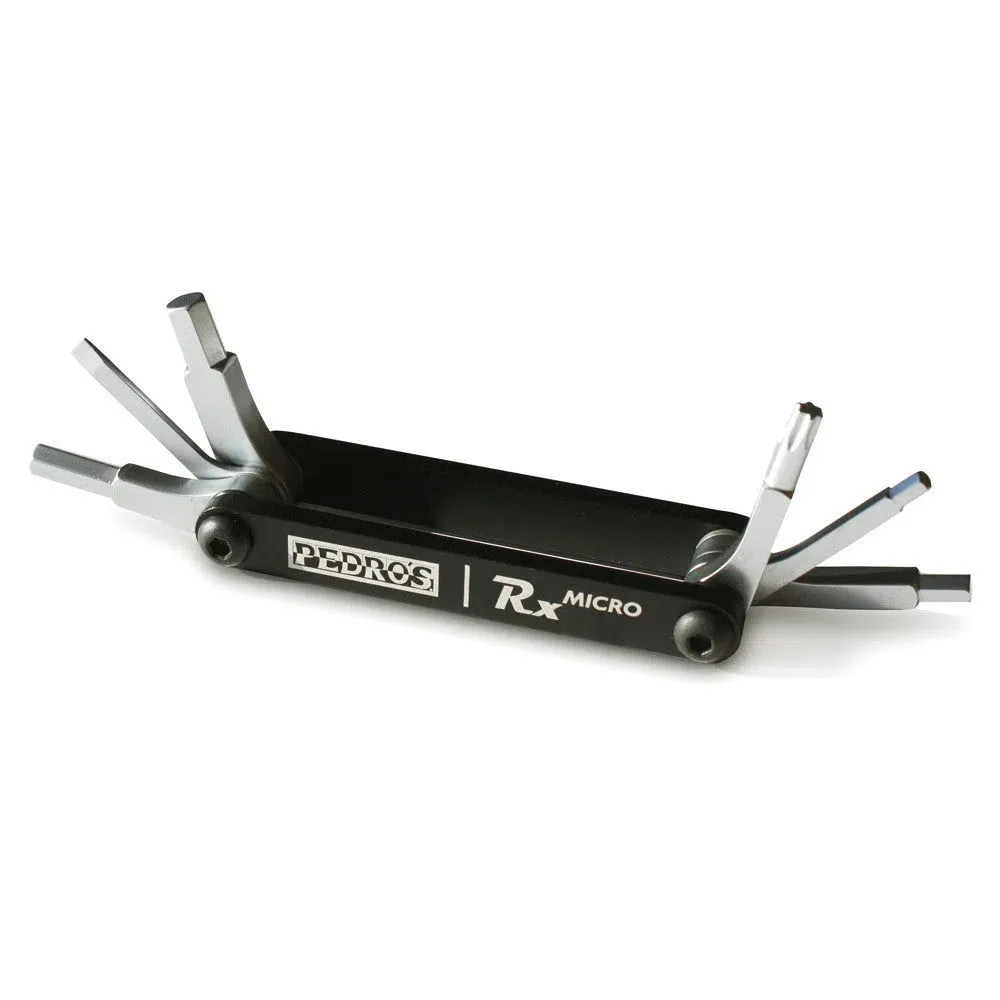 Pedros PEDRO’S RX MICRO6 MULTITOOL, Black, One Size Pedros PEDRO’S RX MICRO6 MULTITOOL, Black, One Size