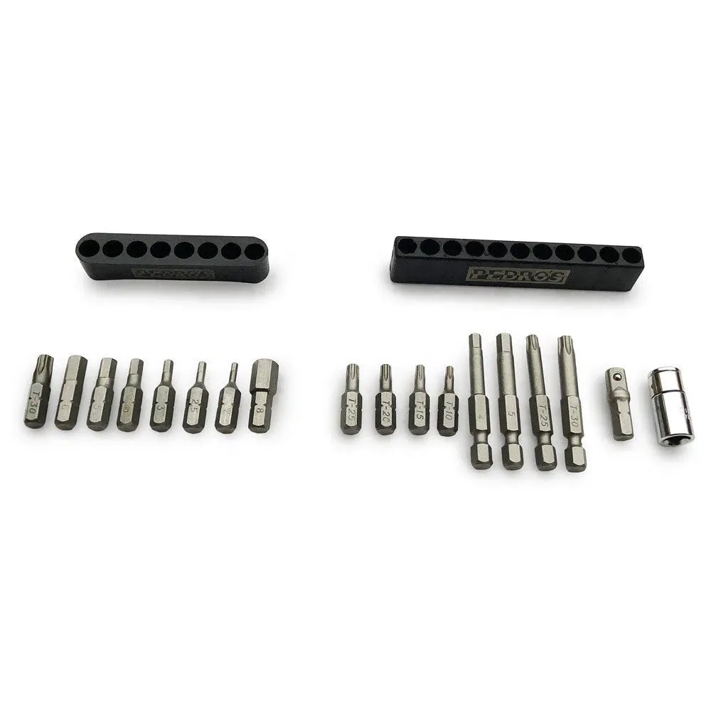 Pedros PEDRO'S TORQUE BIT SET II, Black Pedros PEDRO'S TORQUE BIT SET II, Black