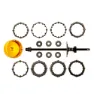 Pedros Pro 10 Adapters Vevlagerkopp, Gold, One Size