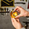 Pedros Pro 10 Adapters Vevlagerkopp, Gold, One Size