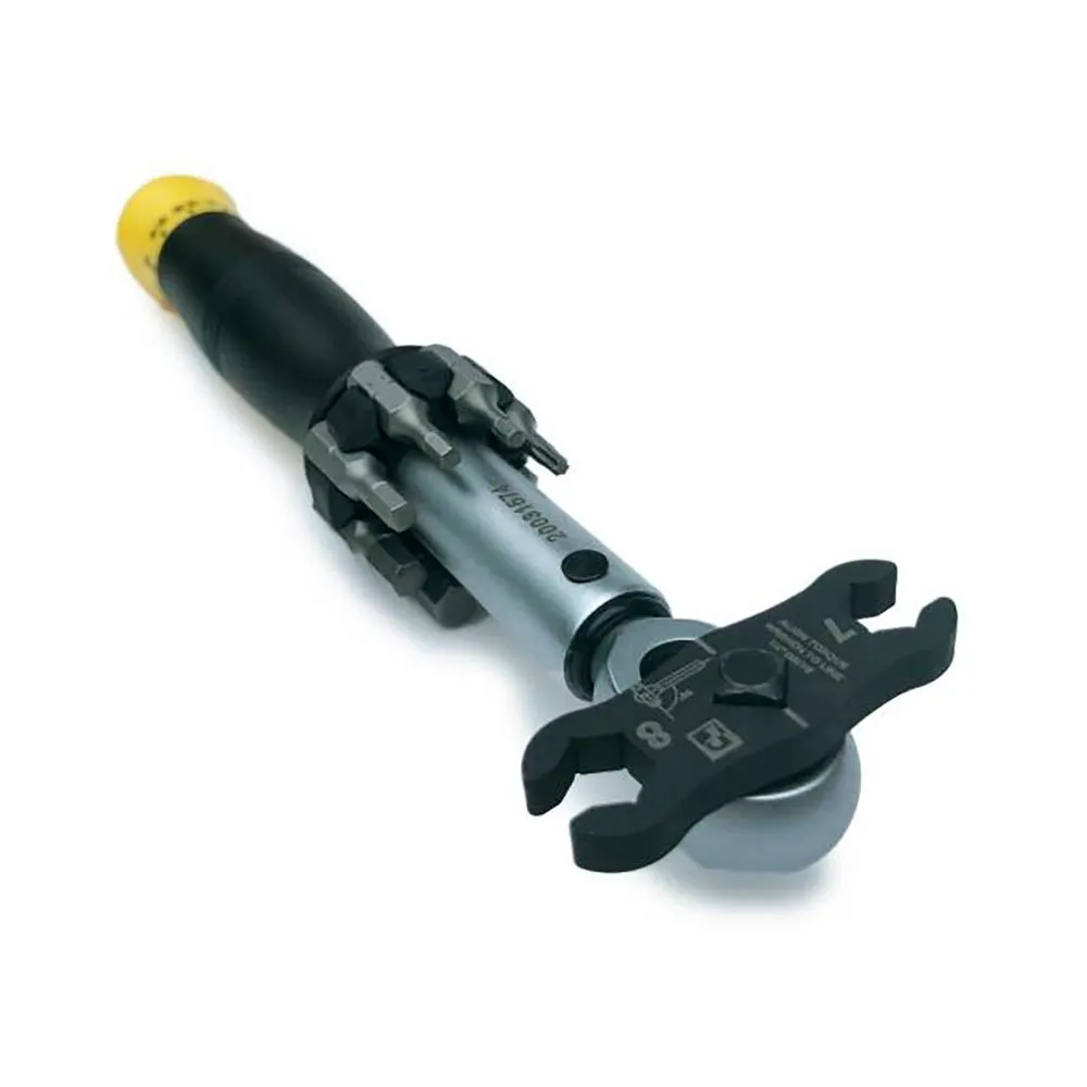 Pedros Verktyg Demi Torque Wrench Ii + Bit Set, Black / yellow, One Size