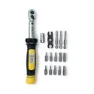 Pedros Verktyg Demi Torque Wrench Ii + Bit Set, Black / yellow, One Size