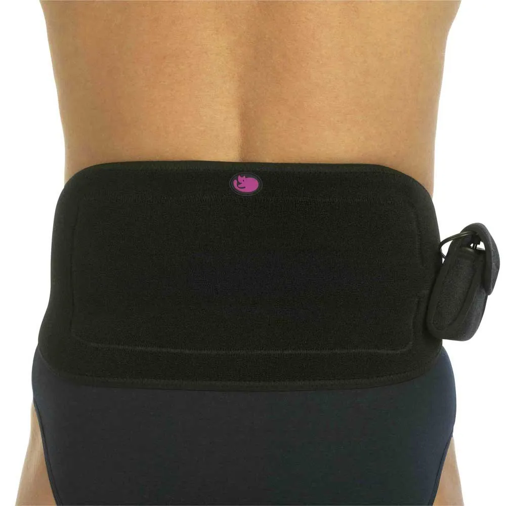 Pekatherm Ae806 Thermal Lumbar Bandage, Black, One Size