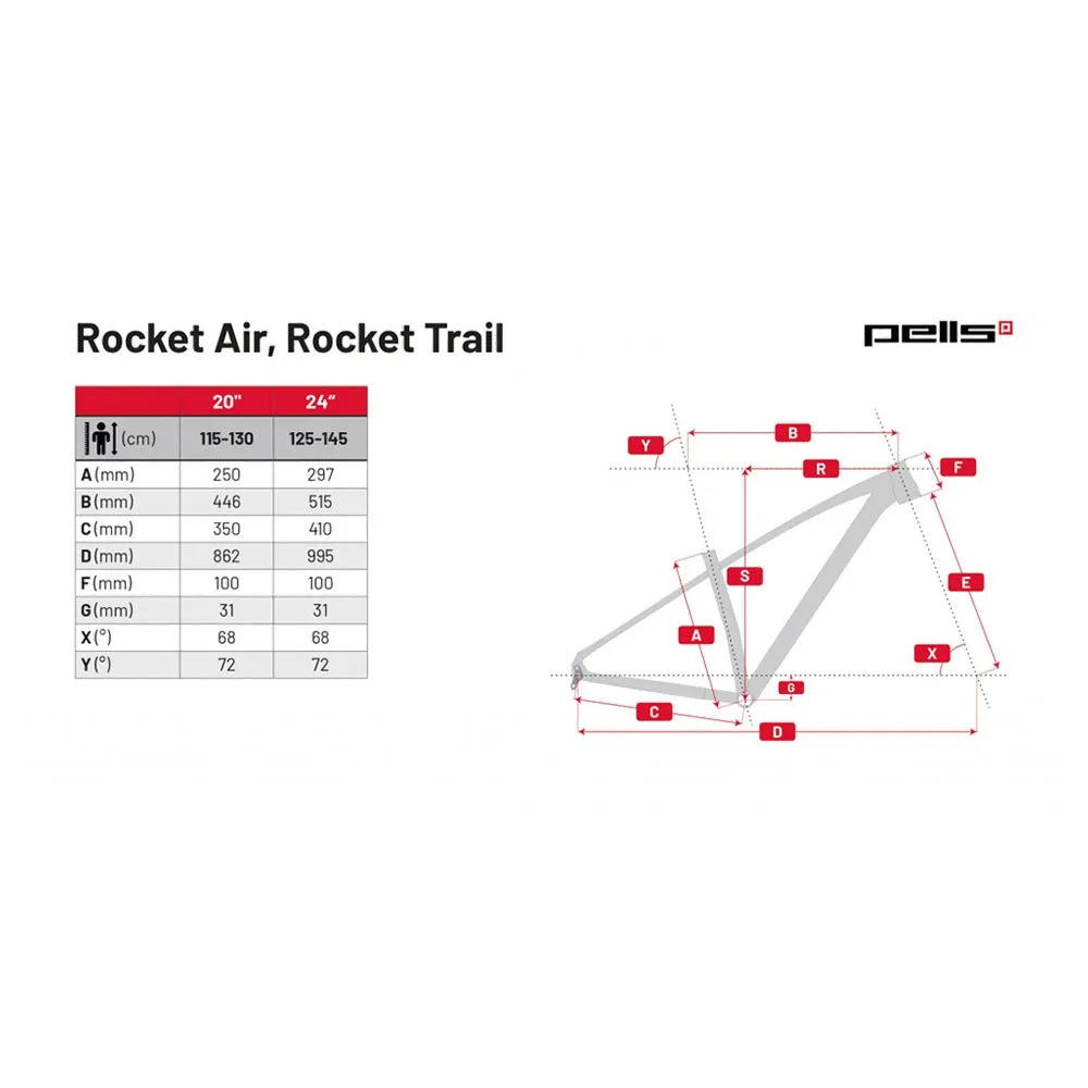 Pells Rocket Air 24´´ Microshift Acolyte Rd-m5185m 2024 Mtb Cykel, Green, One Size Pells Rocket Air 24´´ Microshift Acolyte Rd-m5185m 2024 Mtb Cykel, Green, One Size