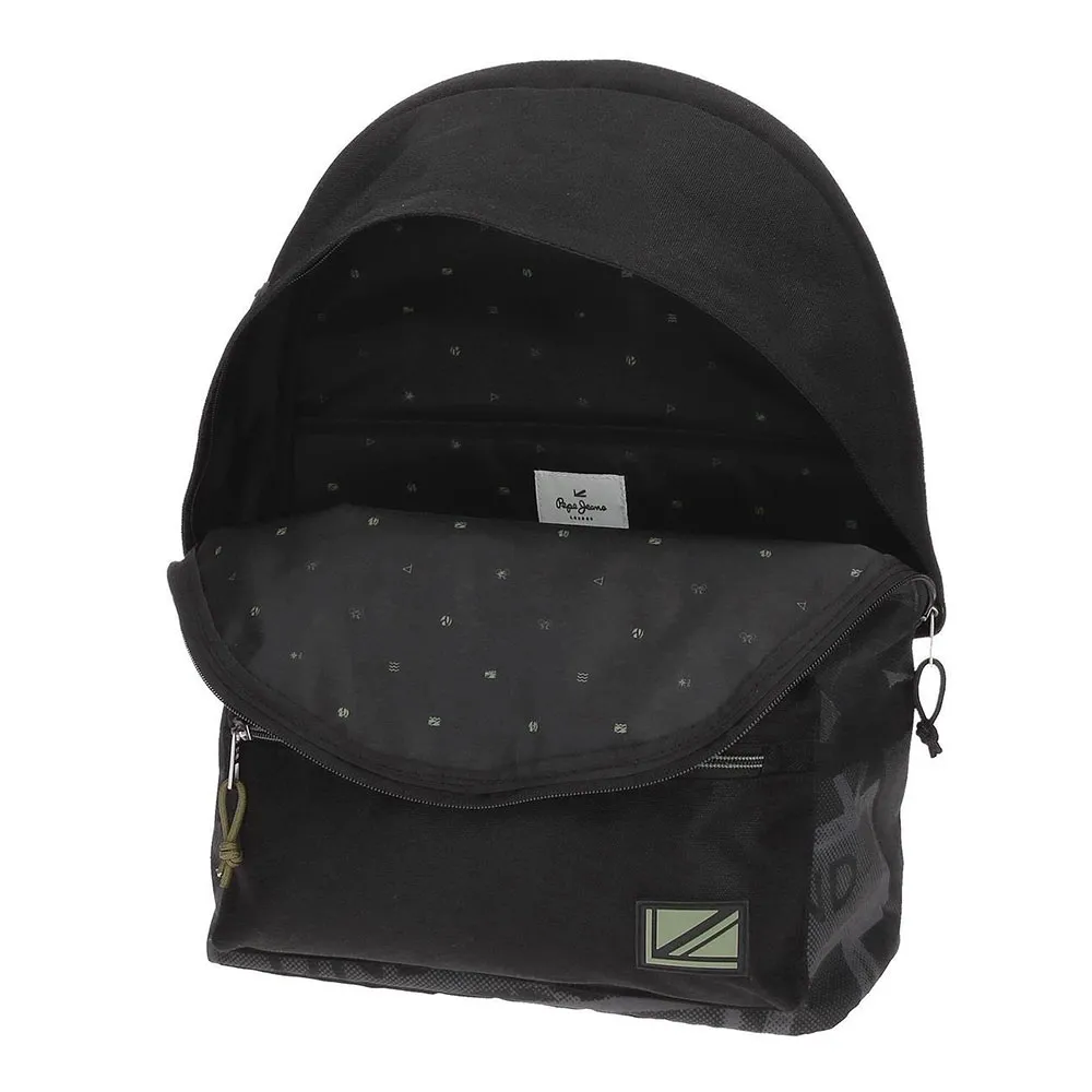 Pepe Jeans Adapt. Davis 44 Cm 20l Ryggsäck Med Hjul, Black