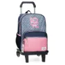 Pepe Jeans Adapt. Noni Denim 40 Cm 14l Ryggsäck Med Hjul, Multicolor