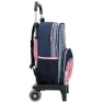 Pepe Jeans Adapt. Noni Denim 40 Cm 14l Ryggsäck Med Hjul, Multicolor