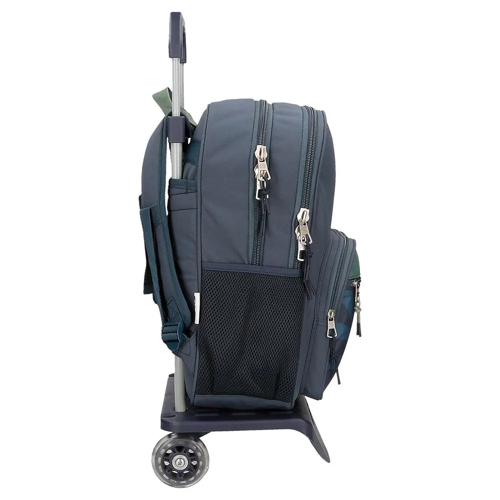 Pepe Jeans Adapt. Tom 40 Cm 16l Ryggsäck Med Hjul, Blue Pepe Jeans Adapt. Tom 40 Cm 16l Ryggsäck Med Hjul, Blue