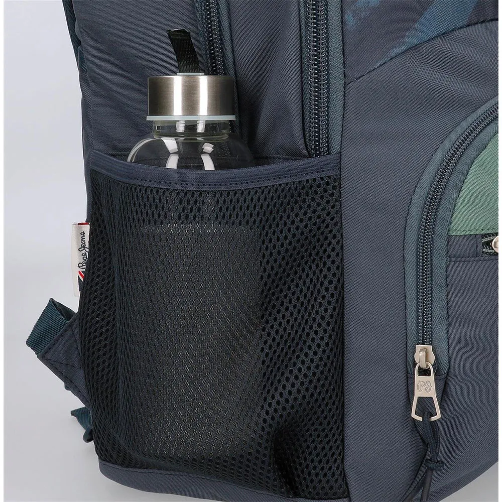 Pepe Jeans Adapt. Tom 40 Cm 16l Ryggsäck Med Hjul, Blue Pepe Jeans Adapt. Tom 40 Cm 16l Ryggsäck Med Hjul, Blue