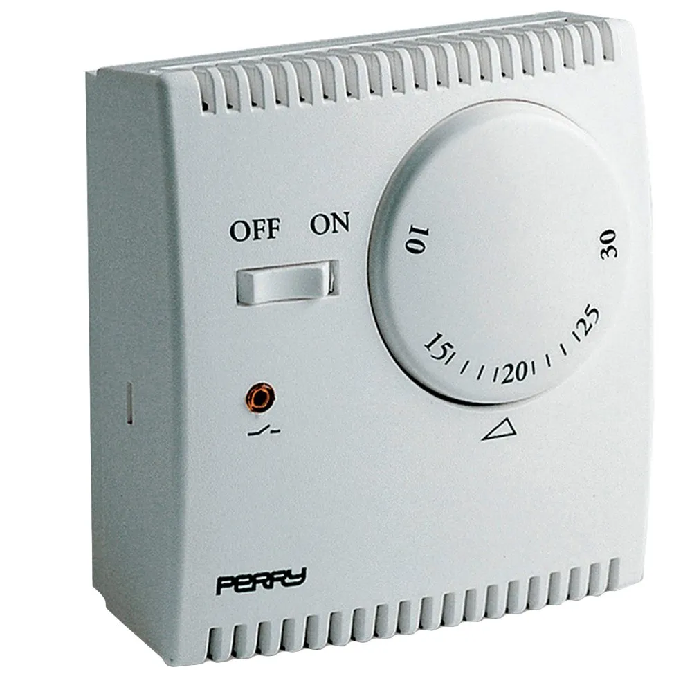 Perry Elektronisk Termostat 3016, White, One Size